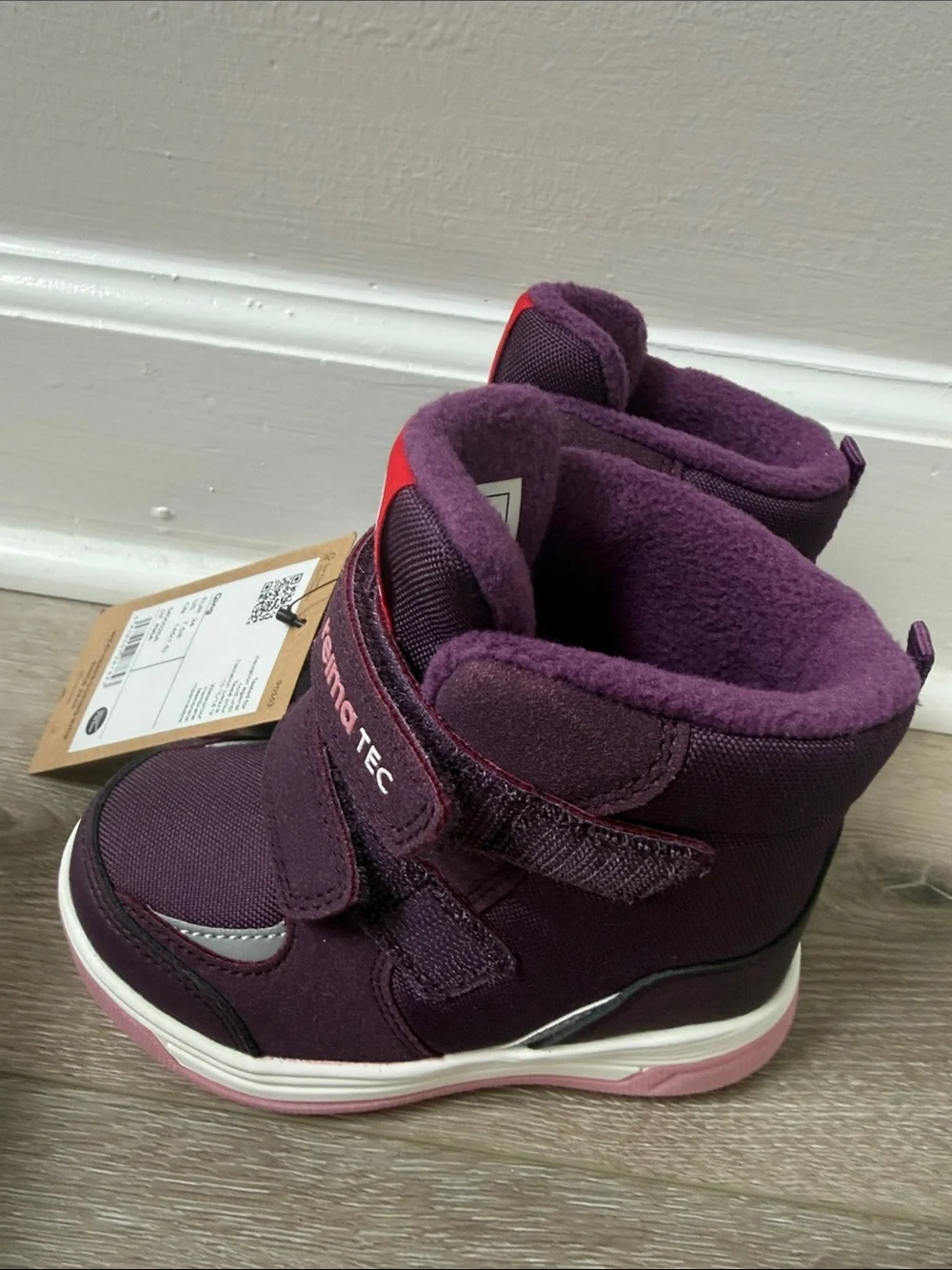 Qing - Toddler ReimaTec Waterproof Winter Boots 7.5-8 US